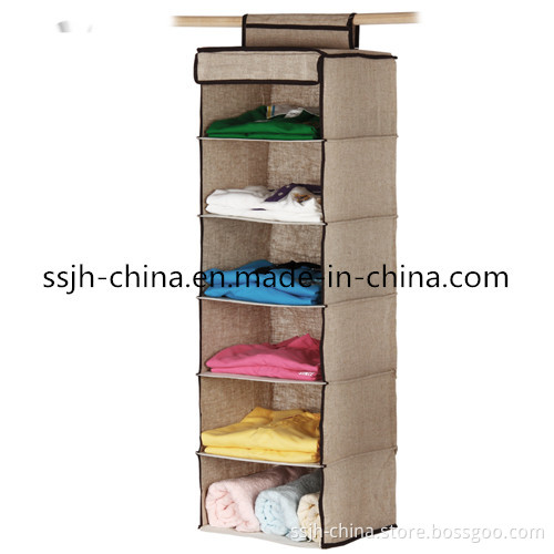 6 Compartment Hanging Storage Box Organizer (TN-BXH1606)